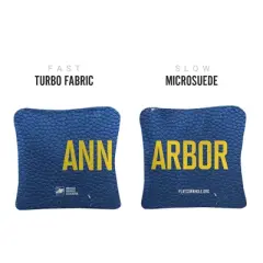 Gameday Ann Arbor Synergy Pro Blue Cornhole Bags (Set of 4)