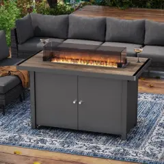 Lausaint Home 55000btu 43' Outdoor Propane Fire Pit Table （New）