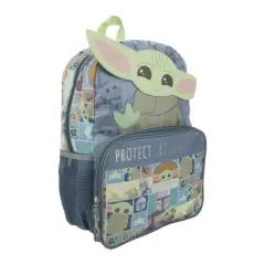 Star Wars: The Mandalorian Kids' 16" Backpack - Assorted Blue