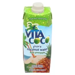 Vita Coco Pure Coconut Water Pineapple - 16.9 fl oz Carton