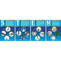 Barker Creek 4pc Stem Poster Set