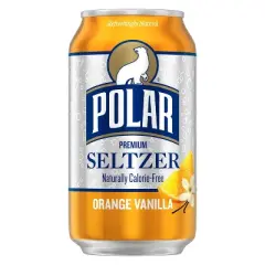 Polar Orange Vanilla Seltzer Water - 8pk/12 fl oz Cans
