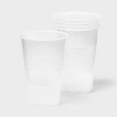 Clear Disposable Cups - 9 fl oz/80ct - Dealworthy&trade;