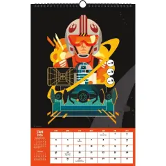 Star Wars 2026 11"x17.2" Oversized Calendar
