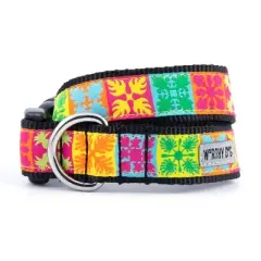 The Worthy Dog Hawaiian Patchwork Dog Collar