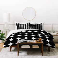Natalie Baca Mod Polka Dot Duvet Set - Deny Designs