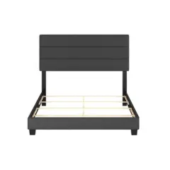 Cossette Linen Channel Upholstered Bed - Eco Dream