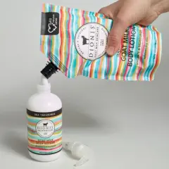 Dionis Goat Milk Body Lotion Refill Pouch Sea Treasures, 16.9 oz