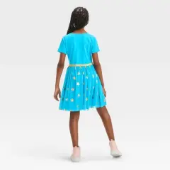 Girls' The Little Mermaid Ariel Tutu Dress - Teal Blue