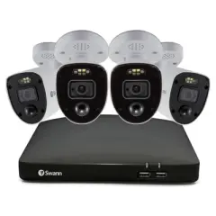Swann Enforcer 4 Camera 8 Channel 4K Ultra HD DVR Security System - SODVK-856804RL