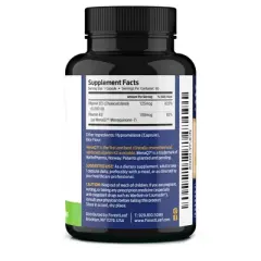 Forest Leaf K2 + D3 100 MCG - 5000 IU Formula, Supports Immune System, Bone & Heart Health - 60 Caps