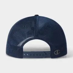 Champion Adult Logan Twill Trucker Hat - Navy