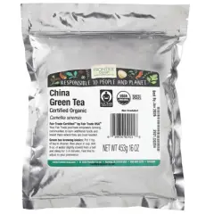 Frontier Co-op Organic China Green Tea, 16 oz (453 g)