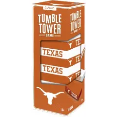 MasterPieces Real Wood Block Tumble Towers - NCAA Texas Longhorns