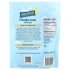 Carrington Farms Mushroom Powder, Adaptogen Blend, 3.5 oz (99 g)