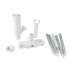 Pool Central Dirt Devil Venturi Vacuum Kit for Pool and Spa - White