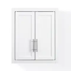Savannah Wall Cabinet White - Crosley