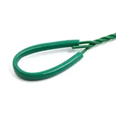 Unique Bargains Aquarium Cleaning Spiral Handle Square Fish Net Green 3 Pcs