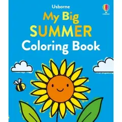 My Big Summer Coloring Book - (My Big Coloring) by  Alice James (Paperback)