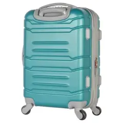 Olympia Denmark 21" Expandable Carry On 4 Wheel Spinner Luggage Suitcase