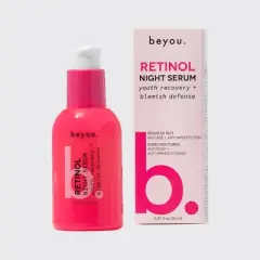 Beyou. Retinol Anti Aging Face Serum, Youth Recover + Blemish Defense, Sensitive Skin Friendly - 0.6 fl oz