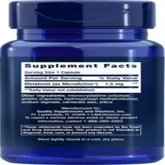 Melatonin IR/XR 1.5 mg by Life Extension  -  60 VegCap