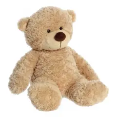 Aurora Bear 16" Bonny Tan Brown Stuffed Animal