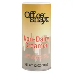 Office Snax Reclosable Canister of Powder Non-Dairy Creamer, 12oz