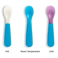 Munchkin ColorReveal Color Changing Toddler Forks and Spoons - 6pk
