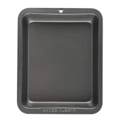 Range Kleen 8"x10" 3pc Nonstick Petite Bakeware Set: Carbon Steel Baking Pan, Crisper Tray, Baking Sheet