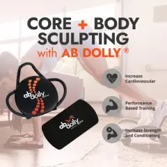 AB Dolly Home Core Training Fitness Abs Exercise Machine Workout Equipment