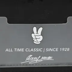 Mickey Mouse All Time Classic Men's Black Bifold Wallet