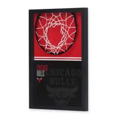 NBA Chicago Bulls Print-On Glass Wall Sign