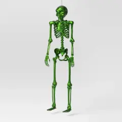 60" Posable Skeleton Halloween Decorative Prop Ghoulish Glow - Hyde and EEK! Boutique&trade;