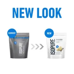 Isopure Low Carb Protein Powder 25g Whey Isolate Protein - Creamy Vanilla - 15 Servings - 16oz