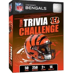 MasterPieces Officially Licensed NFL Cincinnati Bengals Trivia Challenge Card Game