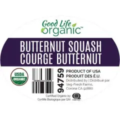 Fresh Organic Butternut Squash - each