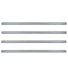 Pool Central Aluminum Tubes for In-Ground Pool Cover Reel System 3'' x 16' - Gray