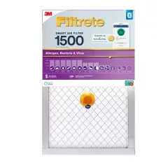 Filtrete Smart Air Filter Allergen Bacteria and Virus 1500 MPR