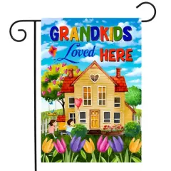 Briarwood Lane Grandkids Loved Here Spring Garden Flag