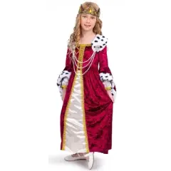 Dress Up America Queen Costume for Toddler Girls - Toddler 4