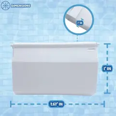 Poolzilla Replacement Weir Flap Assembly - Compatible with Hayward Automatic Skimmers, SP1082, SP1083, SP1084, SP1085, SP1086, SPX1082K