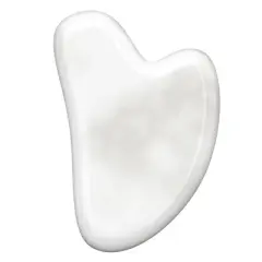 Plum Beauty White Jade Gua Sha Stone