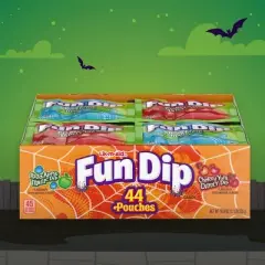 Fun Dip Candy Variety Pack by Ferrara Candy Company &ndash; RazzApple Magic Dip & Cherry Yum Diddly Dip &ndash; 44 Total Pouches