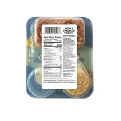 Honey Smoked Fish Co. Salmon Stackers Cracked Pepper - 3oz