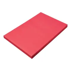 Prang Heavyweight Construction Paper, Holiday Red, 12" x 18", 300 Sheets
