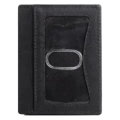 Dopp Alpha RFID Blocking Front Pocket Get-Away Wallet - Black