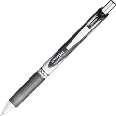 Pentel Retractable Liquid Gel Pen Fast-Drying 0.3mm Tip Black BLN73A