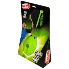 NERF Vortex Aero Howler Glow Football - Green: Polyurethane Shell, Sports Balls for Ages 6+