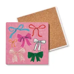 Thirstystone Bright Bows Square Coaster